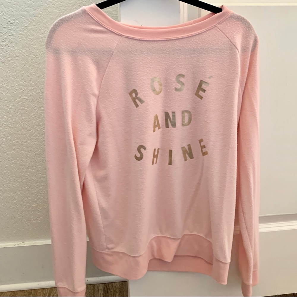 rose and shine sweater